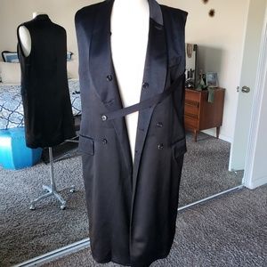 Ann Demuelmeester sleeveless overcoat